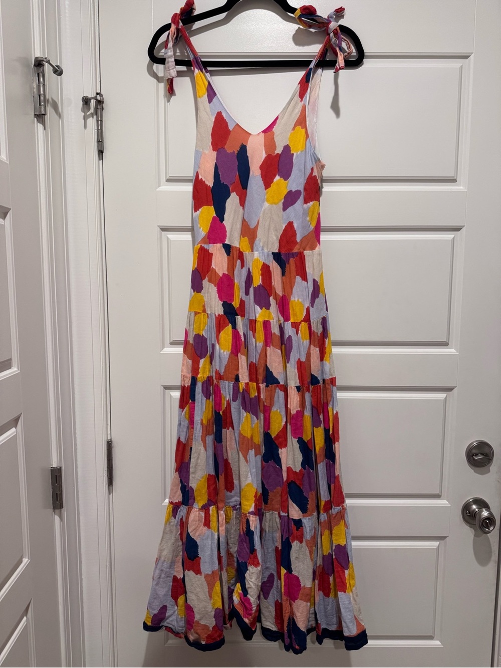 THML Colorful Vibrant Printed Boho Boutique Dress Good Condition Size M